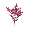 Lot de 12 - Longue tige artificielle de mahonia d'automne, 106 cm - violet 