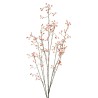 Lot de 12 - Longue branche artificielle de baies d'automne, 133 cm - saumon crème 