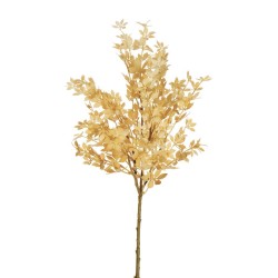 Lot de 24 - Branche artificielle de mini vigne américaine, 59 cm - marron clair crème 