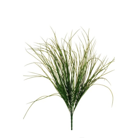 Lot de 24 - Buisson artificiel de graminées X9, 68 cm - vert 