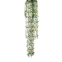 Lot de 12 - Buisson suspendu artificiel d'eucalyptus X9, 93 cm - vert gris 