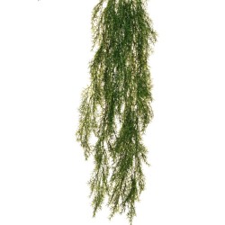 Lot de 12 - Buisson suspendu artificiel de romarin X9, 90 cm - vert 