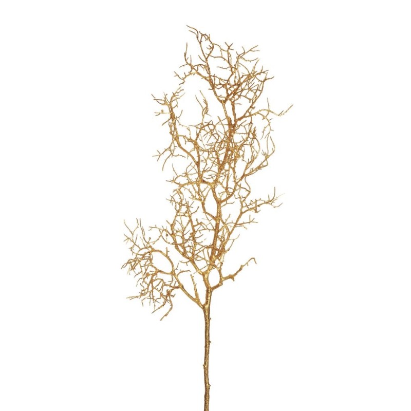 Lot de 12 - Branche artificielle de manzanita métallisée, 83 cm - or 