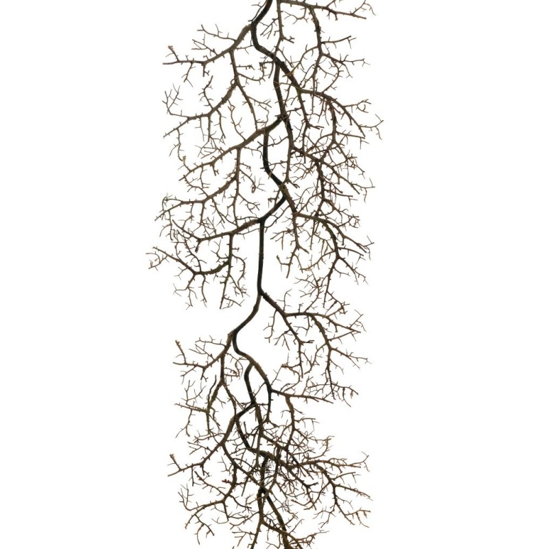 Lot de 6 - Guirlande artificielle de manzanita, 150 cm - marron 