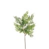 Lot de 24 - Courte tige artificielle de pin cèdre, 41 cm - vert 