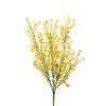 Lot de 24 - Buisson artificiel de marguerites X7, 50 cm - jaune 