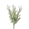 Lot de 24 - Buisson artificiel de marguerites X7, 50 cm - bleu clair 
