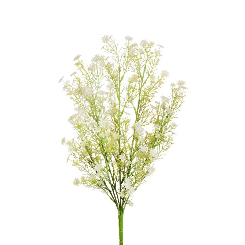 Lot de 24 - Buisson artificiel de marguerites X7, 50 cm - blanc 