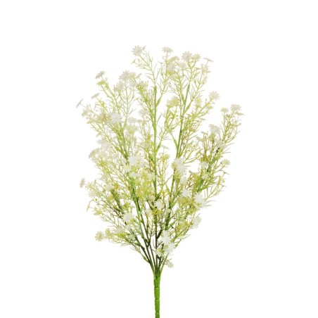 Lot de 24 - Buisson artificiel de marguerites X7, 50 cm - blanc 