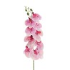 Lot de 15 - Tige artificielle d'orchidée phalaenopsis toucher réel X9, 97 cm - lilas 