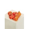 Lot de 24 - Assortiment de citrouilles artificielles X6, D. 7-10 cm - orange 