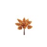 Lot de 72 - Pic artificiel de pommes de pin métallisé X10, 13 cm - or 