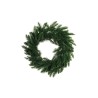 Lot de 12 - Couronne artificielle de pin Nobilis, 60 cm - vert 
