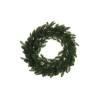 Lot de 6 - Couronne artificielle de pin Nobilis, 70 cm - vert 