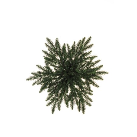 Lot de 12 - Flocon artificiel de pin, D. 55 cm - vert 