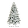 Sapin artificiel Ciampedie enneigé, 210 cm - blanc 