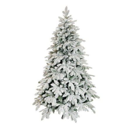 Sapin artificiel Ciampedie enneigé lumineux 360 LED, 210 cm - blanc 