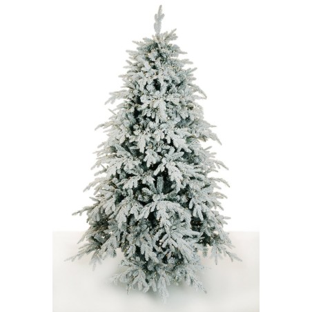 Sapin artificiel Pordoi enneigé lumineux 3950 LED, 210 cm - blanc 