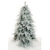 Sapin artificiel Pordoi enneigé lumineux 3950 LED, 210 cm - blanc 