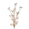 Lot de 12 - Tige artificielle de mini marguerite iridescente X6, 85 cm - blanc 