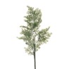 Lot de 12 - Branche artificielle de juniperus glacé avec baies, 90 cm - vert gris 