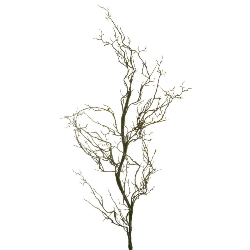 Lot de 12 - Branche artificielle de manzanita avec mousse, 110 cm - marron foncé 