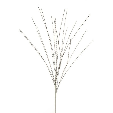 Lot de 72 - Garnissage artificiel métallisé X18, 68 cm - argent 