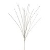 Lot de 72 - Garnissage artificiel métallisé X18, 68 cm - argent 