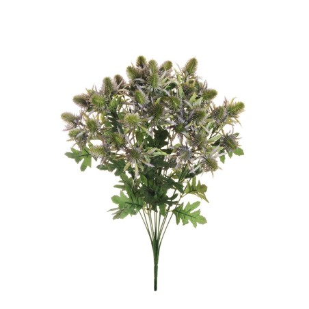Lot de 12 - Buisson artificiel de chardons X12, 53 cm - vert lavande 