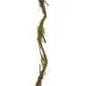 Lot de 48 - Liane artificielle avec mousse et branchages, 150 cm - marron vert 