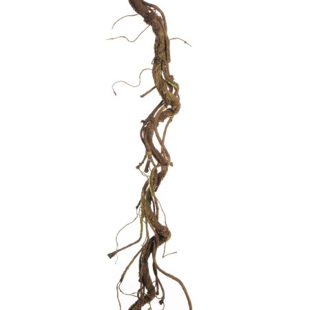 Lot de 21 - Liane artificielle avec branchages, 170 cm - marron 