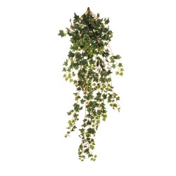 Lot de 36 - Mini buisson suspendu artificiel de lierre X13, 110 cm - panaché 