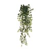 Lot de 36 - Mini buisson suspendu artificiel de lierre X13, 110 cm - vert 