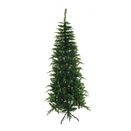 Sapin artificiel slim San Martino lumineux 210 LED, 210 cm - vert 