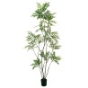 Plante artificielle de berberis toucher réel en pot, 240 cm - vert 