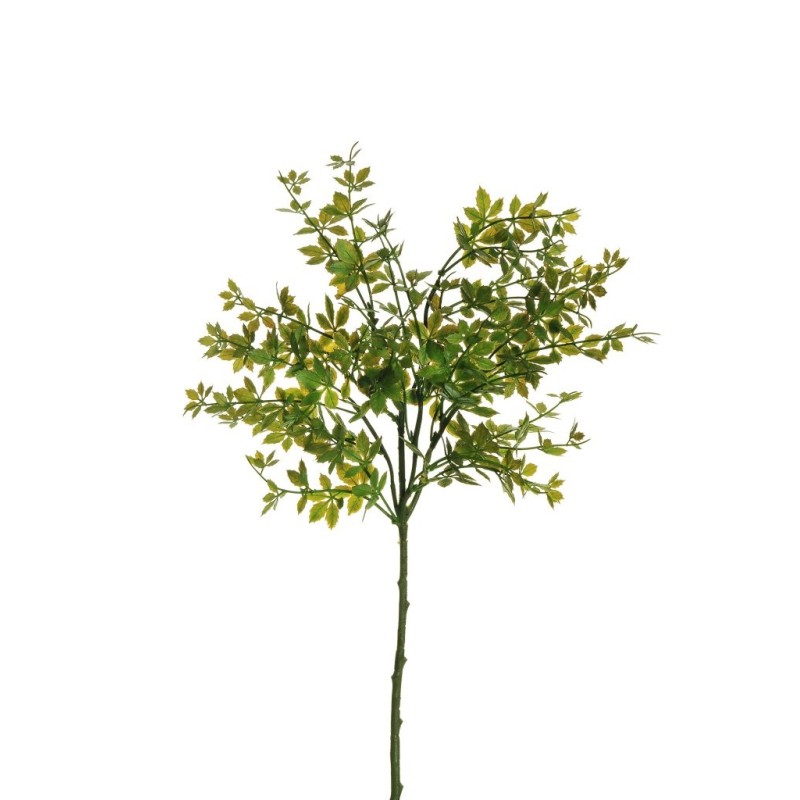 Lot de 24 - Branche artificielle de mini vigne américaine, 59 cm - vert 