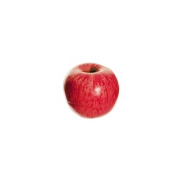 Lot de 36 - Pomme artificielle, 7 x 8 cm - rouge 