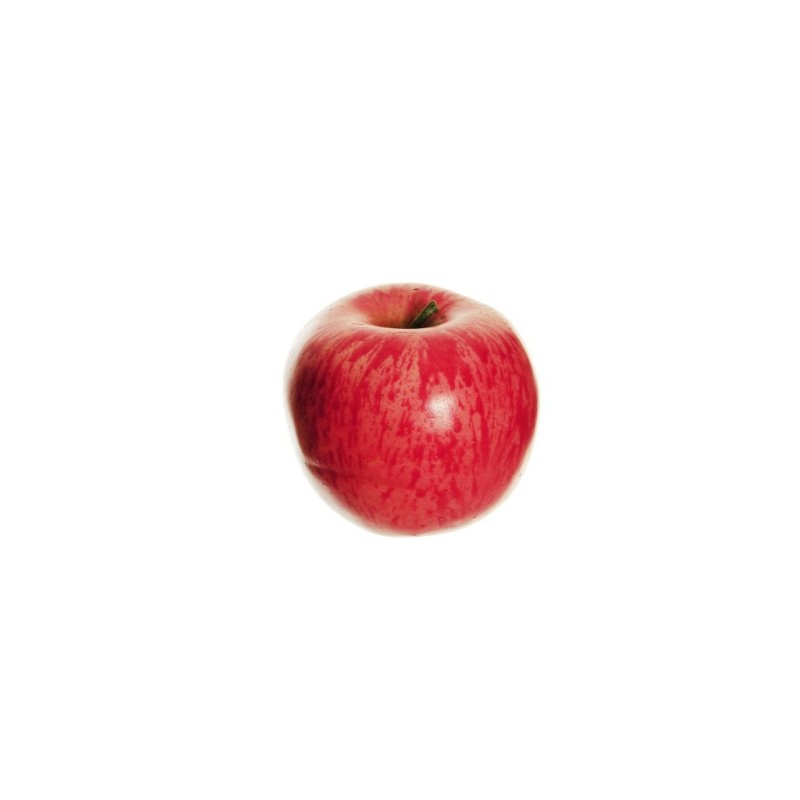 Lot de 36 - Pomme artificielle, 7 x 8 cm - rouge 