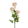Lot de 12 - Tige artificielle de chrysanthème X3, 78 cm - rose 