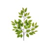 Lot de 480 - Tige artificielle de ficus benjamin toucher réel X3, 59 cm - panaché 