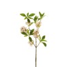 Lot de 24 - Tige artificielle de deutzia toucher réel, 71 cm - rose clair 