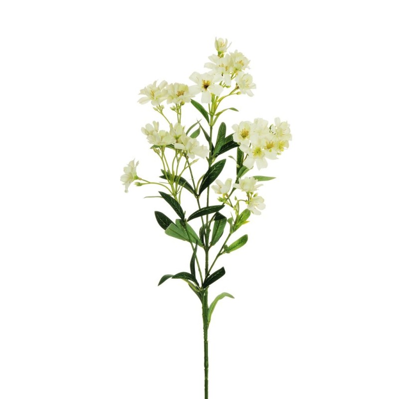 Lot de 24 - Tige artificielle de laurier-rose X5, 87 cm - blanc 