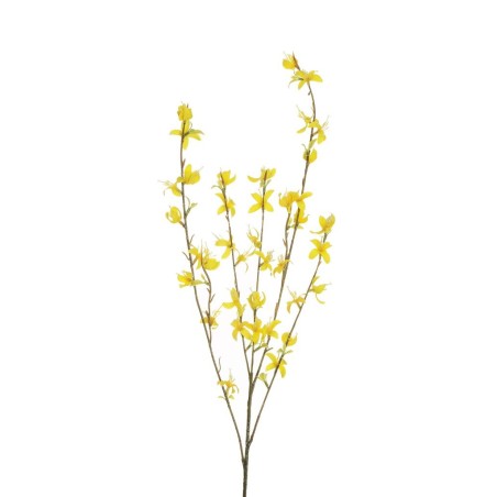 Lot de 24 - Tige artificielle de genêt X5, 100 cm - jaune 