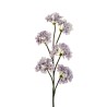 Lot de 12 - Tige artificielle de fleurs de poirier X6, 85 cm - lilas 