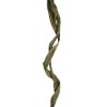 Lot de 24 - Liane artificielle double spirale avec mousse, 160 cm - marron vert 