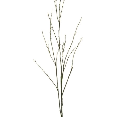 Lot de 24 - Branche artificielle aspect sec avec mousse, 170 cm - marron foncé 
