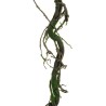 Lot de 20 - Liane artificielle souple en spirale avec mousse, 200 cm - marron vert 