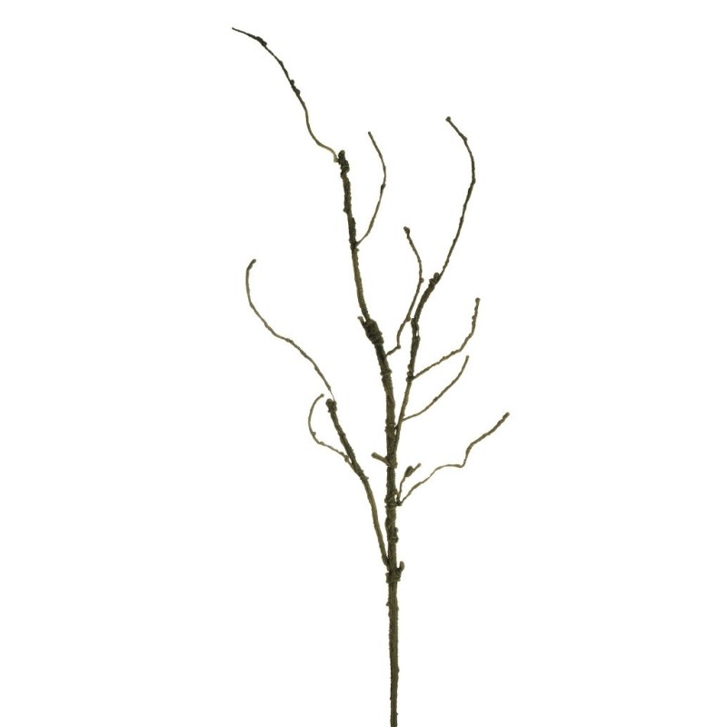 Lot de 12 - Branche artificielle aspect sec, 160 cm - marron 