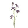 Lot de 24 - Tige artificielle d'iris X5, 94 cm - lavande lilas 