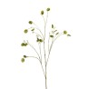 Lot de 24 - Longue branche artificielle de lunaria, 130 cm - blanc 